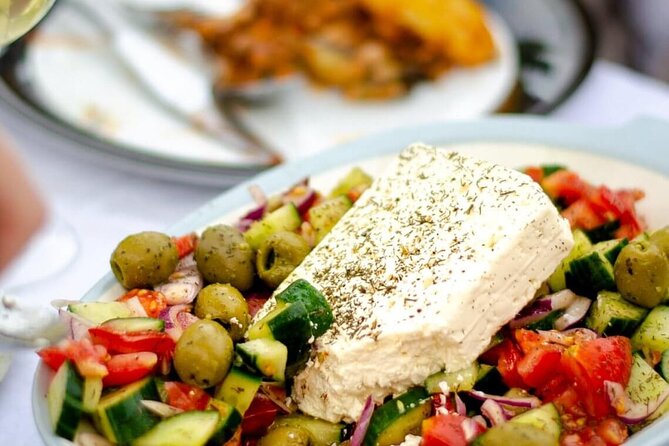 Greek Cuisine Cooking Class in Santorini with Recipes and Wine - Tomato fritters are a highlight