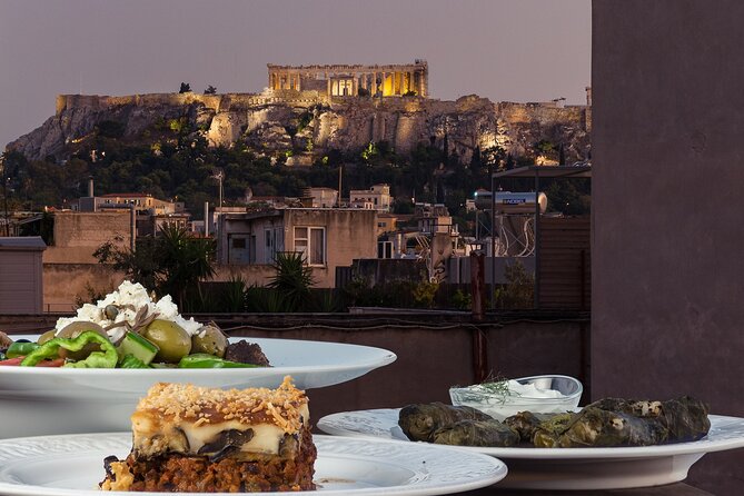 Greek Meze Cooking class and dinner with an Acropolis view - Arriving at CookinAthens on Evripidou Street