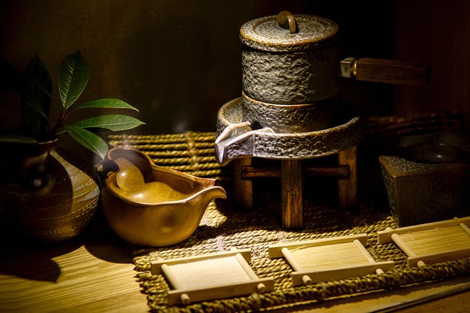 Half-day Chengdu Handmade Tofu Making and Mapo Tofu Cooking Class - Sichuan tea in a traditional courtyard