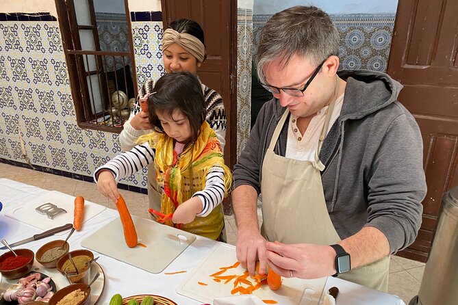 Half-Day Cooking Class with Local Chef Laila in Marrakech - Preparing a Moroccan three-course meal