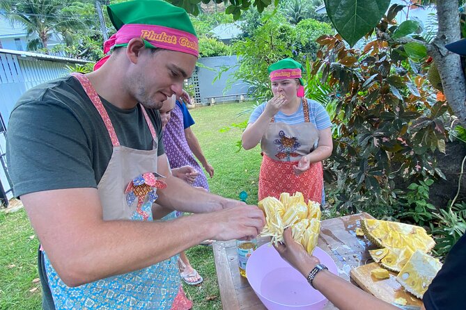 Half day Thai cooking Class + Market tour+Garden tour - The garden tour gives the food a sense of place