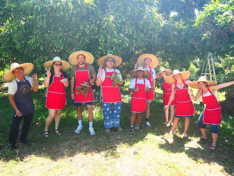 Half-Day Thai Cooking Class on a Local Farm Near Chiang Mai - The organic farm and herb garden