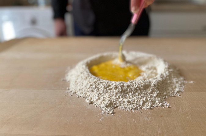 Handmade Pasta making Class with Chef Antonio - Building ragù alla Bolognese