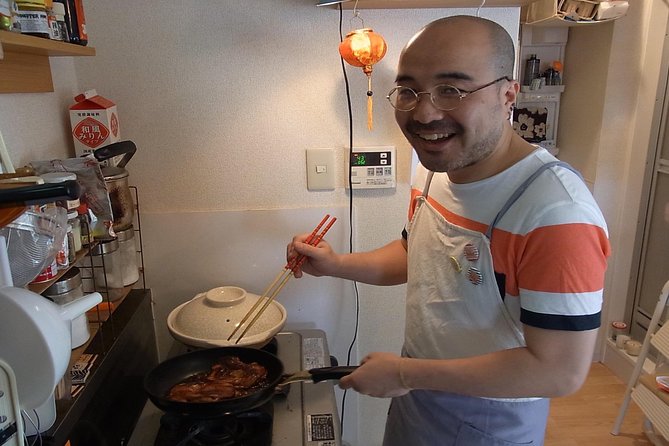 Hands-on Japanese Cooking in a Shinjuku Home Kitchen with Satoru - Meeting Satoru at JR Shinjuku Station