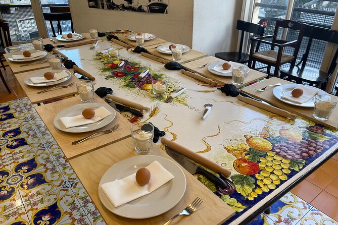 Hands-On Pasta Making and Traditional Tiramisu Workshop - The restaurant setting adds atmosphere and noise