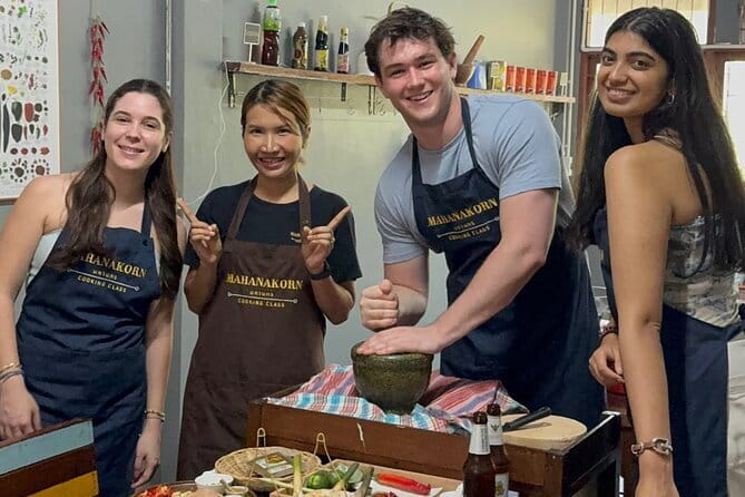 Hands-On Thai Cooking Class Bangkok with Local Chef (Small Group) - Cooking Thai food in a neighborhood setting