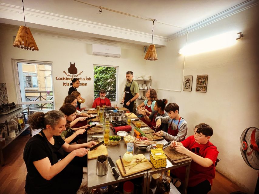Hanoi: 5 Local Dishes Cooking Class with Meal & Market Visit - Sit down and eat what you made