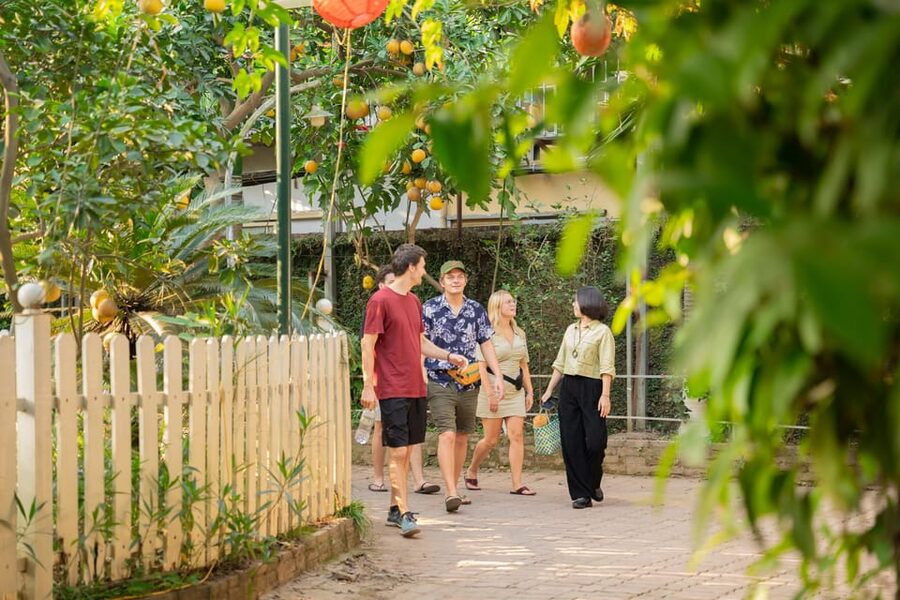Hanoi Cooking Class in Haven of Tranquility - Thom culinary - Dessert, fruit, herbal drinks, and rice wine