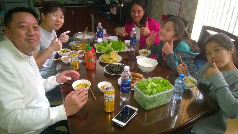Hanoi Farm Tour and Cooking Class with Local Family - Walking through farms beside the market