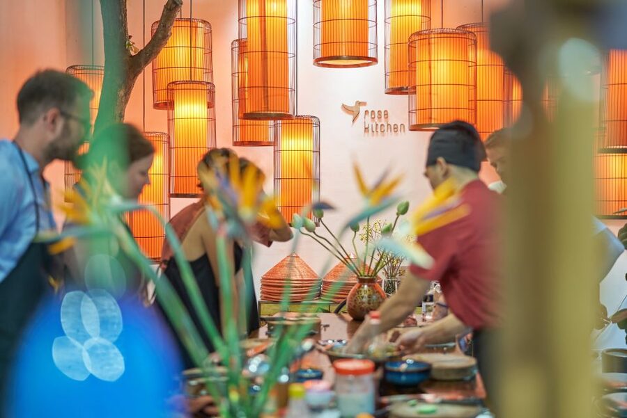 Hanoi: Vegan Vietnamese Cooking Class in a Local Villa - Cooking like a local family