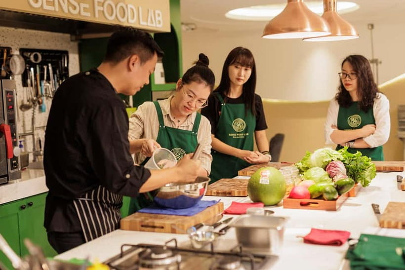 Hanoi: Vietnamese Cooking Class- Market Tour with Local Chef - What the hands-on format means for you
