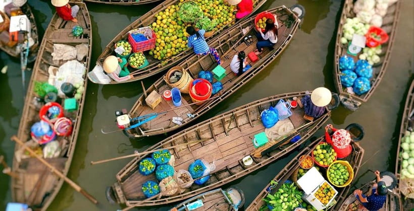 HCM: 2-Day Mekong Floating Market with Cooking & Bike Ride - A historic house and a hands-on pancake lunch