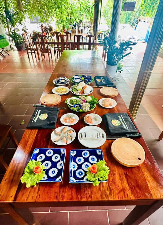 Hoi An: Authentic Vietnamese Cooking Class Tour - Eating the Meal You Prepared