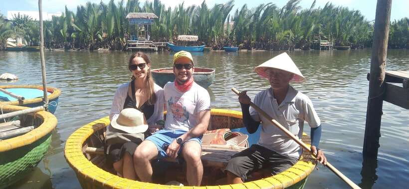 Hoi An: Cam Thanh Cooking Class & My Son Sanctuary Day Tour - The Thu Bon River at sunset