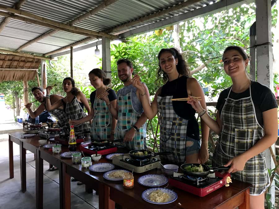 Hoi An: Coconut River Boat Eco - Cooking Class - Market Tour - Key points at a glance
