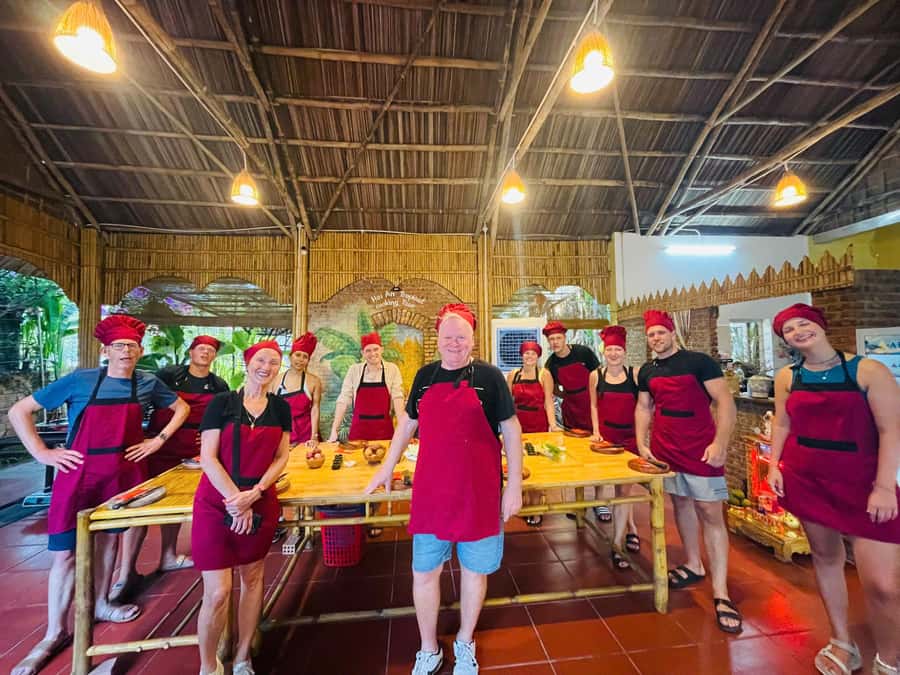 Hoi An: Cooking Class in Coconut Jungle with Market Tour - Eating what you prepare