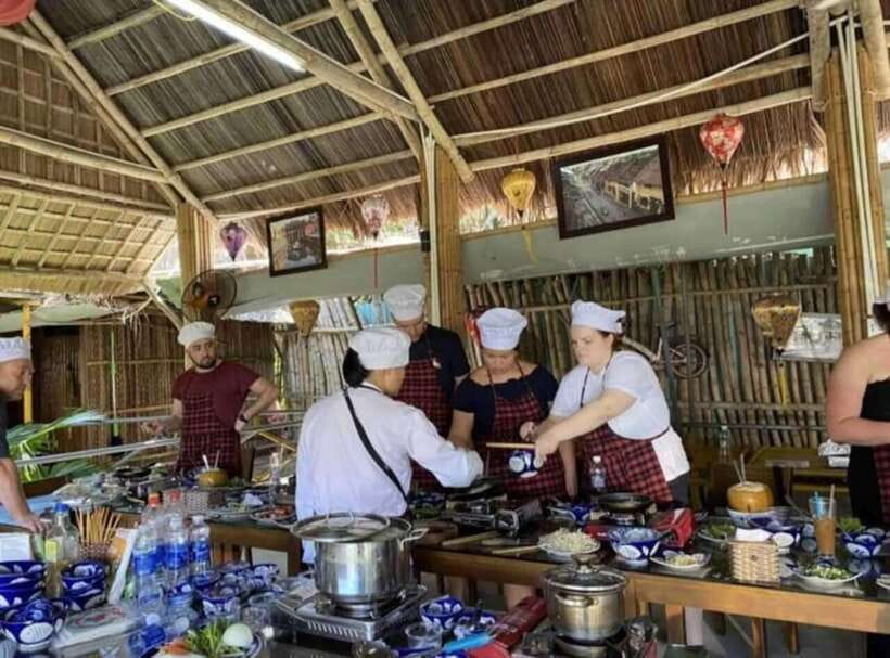 Hoi An : Cooking Class, Market Tour, and Basket Boat Ride - Fishing, crab catching, and rural skills