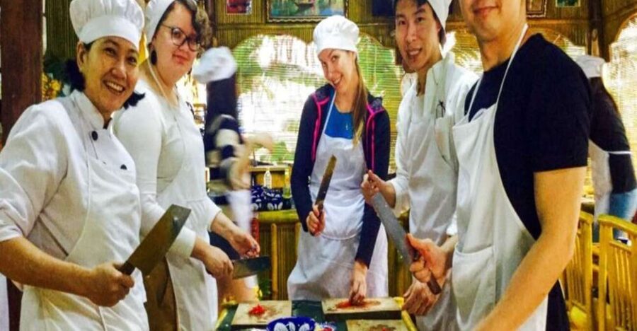 Hoi An Eco Village Cooking Class - Cooking four local dishes with a village chef
