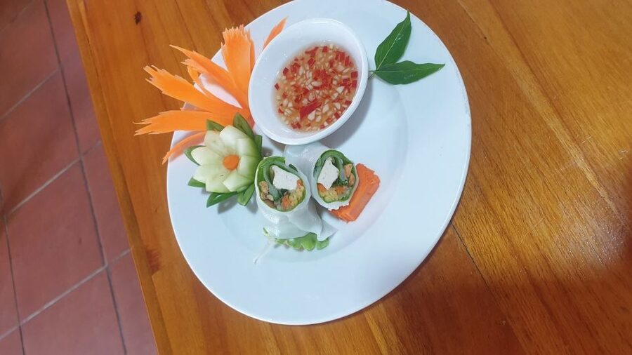 Hoi An Eco Village Cooking Class - Eating what you prepared