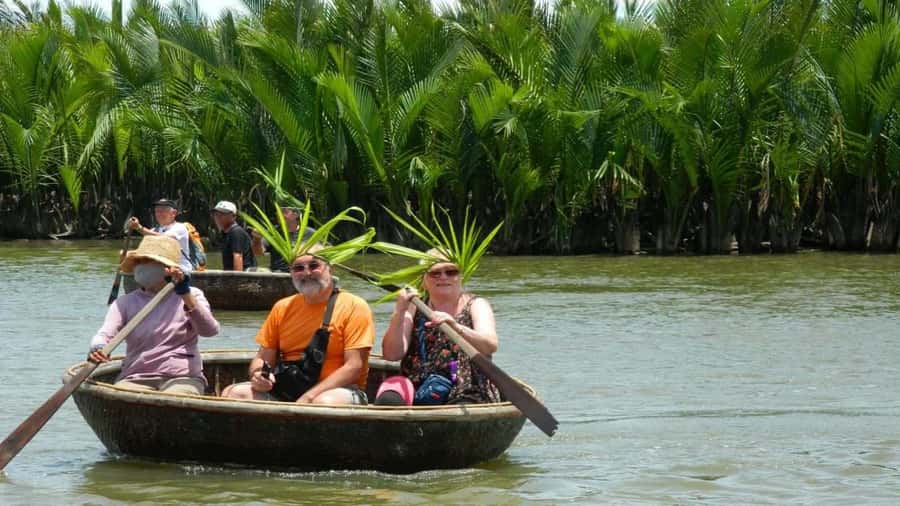 Hoi An: Making Lantern &Cooking Class with Basket Boat Ride - Four dishes in a rural cooking class