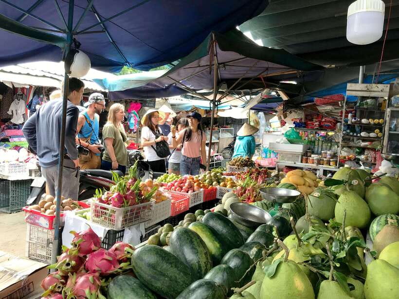 Hoi An : Vietnamese Cooking Class with Phở and Eco Tour - Bay Mau coconut forest by round bamboo boat