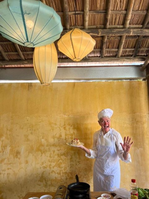 Hoi An Villages Biking - Basket Boat- Cooking Class - Cooking four dishes at Lemon Basil