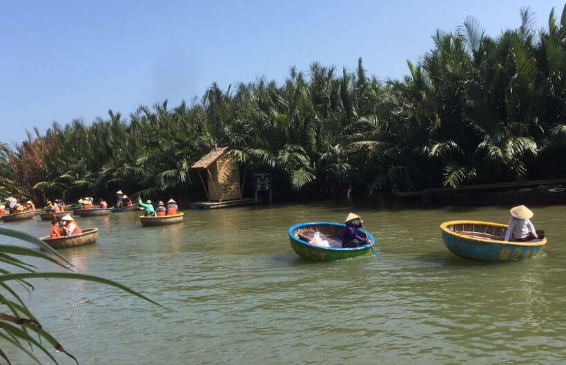 Hoian/Danang: Eco Cooking Class, Cruise Trip, Basket Boat - Pickup details from Hoi An and Da Nang