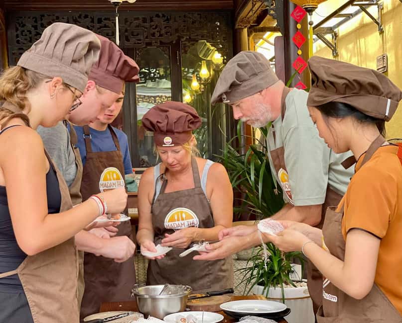 Hue City: Cyclo, Market Tour & Cooking Class at Madam Thu - What the certificate and recipes add