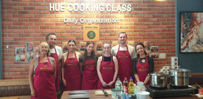 Hue : Cooking Class with Local Family - Eating the food you prepared
