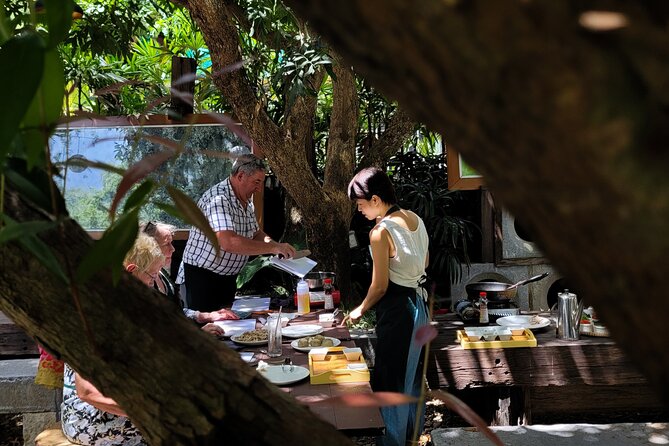 Hue's Vegetarian Cooking Class in Ancient Garden - The five-course vegetarian meal