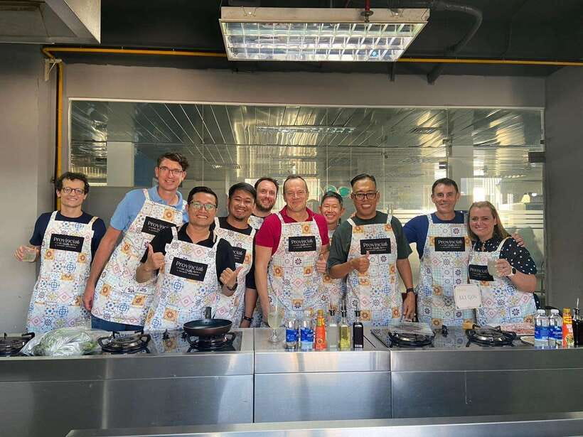 Immersive Cooking Class & Market Tour By Local Chef+Cookbook - Cooking three Vietnamese dishes at your own station