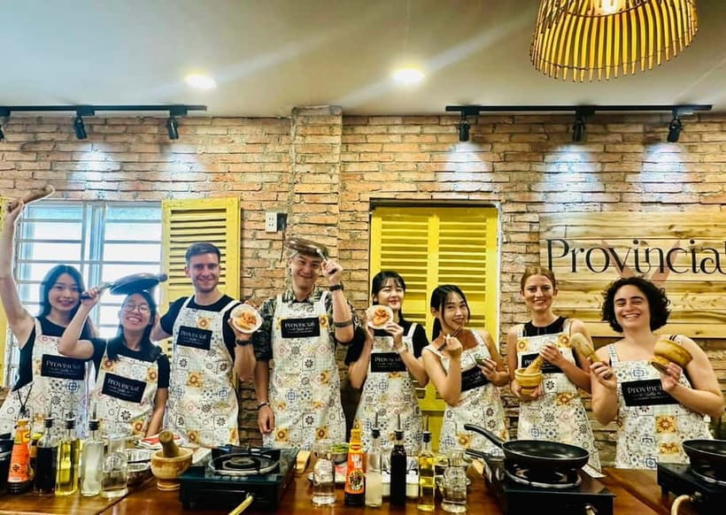 Immersive Cooking Class & Market Tour By Local Chef+Cookbook - Sit down and eat what you made