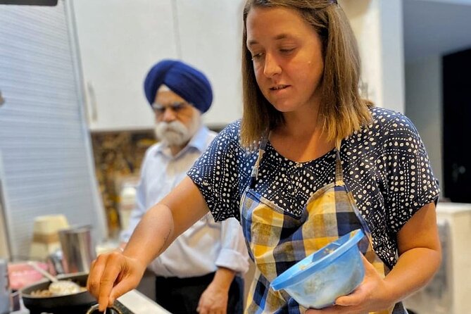 Indian Cooking Class in an Authentic Local Home – Learn 6 Dishes - Preparing the main dish, rice, breads, and dessert