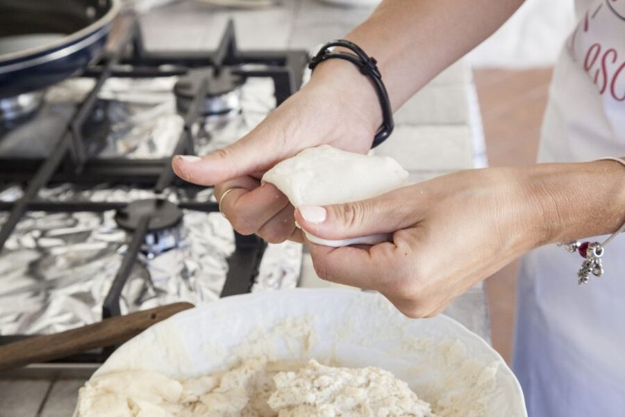 Ischia: Cooking Class at a Local's Home - From work station to family table