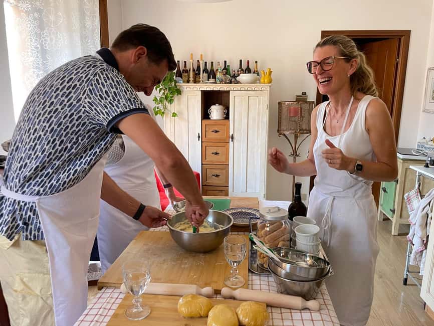 Iseo: Italian cooking class for homemade pasta and traditional desserts - What the $100 price really includes