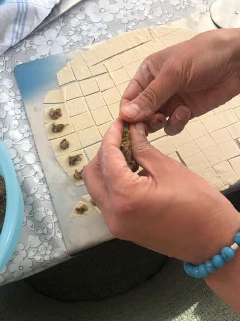 Istanbul: Traditional Cooking Class with a Local Mom - Sitting down to eat what you made