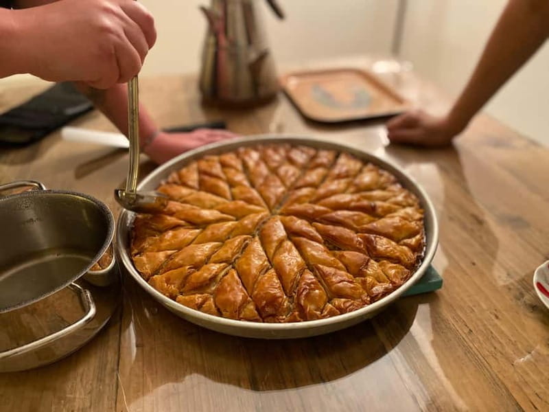 Istanbul: Turkish Baklava Cooking Class with a Local Host - Walnut Filling, Butter, and Warm Syrup