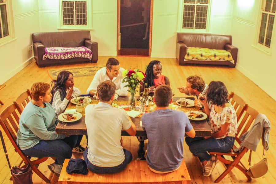 Johannesburg: Pan-African Cooking & Dinning Experience - A welcome drink before the cooking begins
