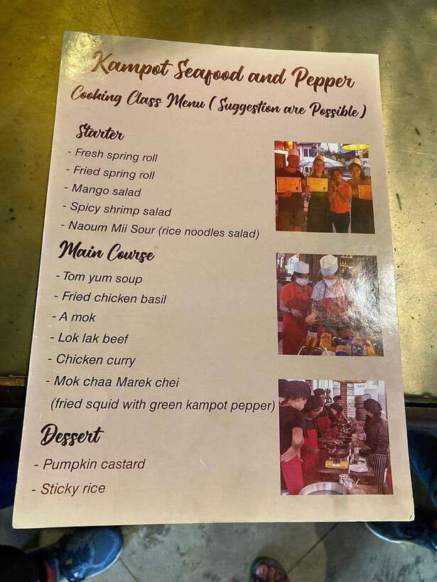 Kampot : Cooking Class in a Local Chef with Market Tour - Four hours is a useful length