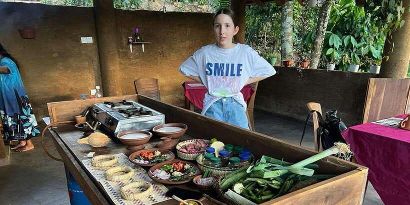 Kandy: Village Cooking Class 12 Dishes with Market Tour - Preparing 12 dishes by hand
