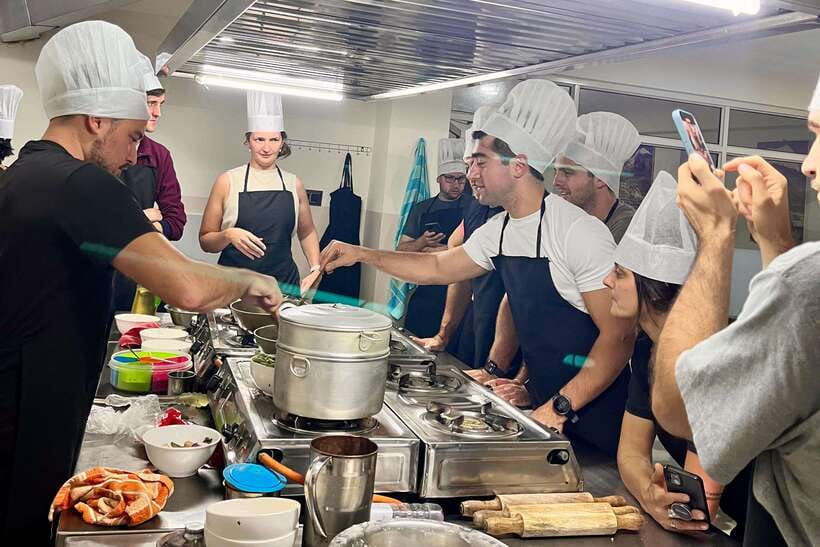 Kathmandu: Local Women-Lead Nepali Cooking & Momo Class - Learning to shape momo by hand