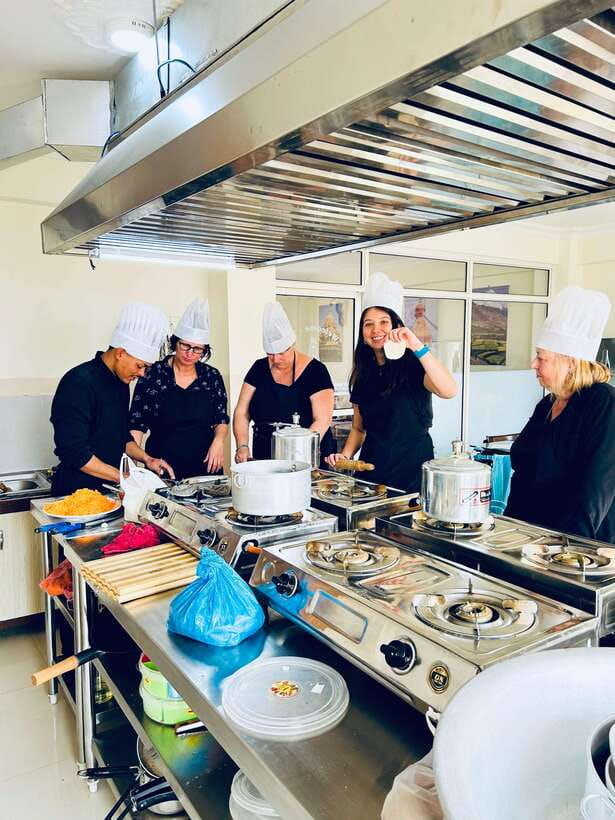 Kathmandu: Local Women-Lead Nepali Cooking & Momo Class - The meal at the end