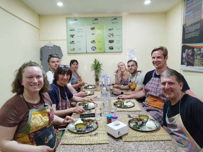 Kathmandu: Nepali Cooking Class with Hotel Pickup - Folk music and a meal with local character