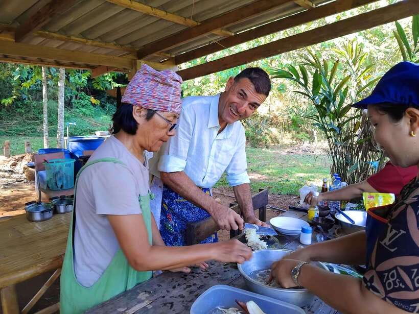 Khao Sok: Private Authentic Jungle Cooking Experience - From hotel pickup to the Khao Sok garden