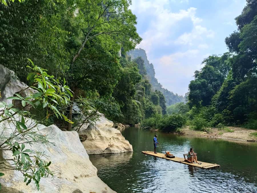 Khao Sok: Private Bamboo Rafting & Jungle Cooking Adventure - Guides, hosts, and the feel of a private group