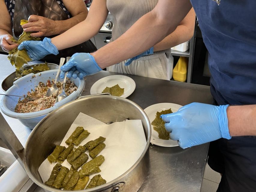 Kos Cooking Classes by Mama Contessa - Coffee, finger food, and a friendly start