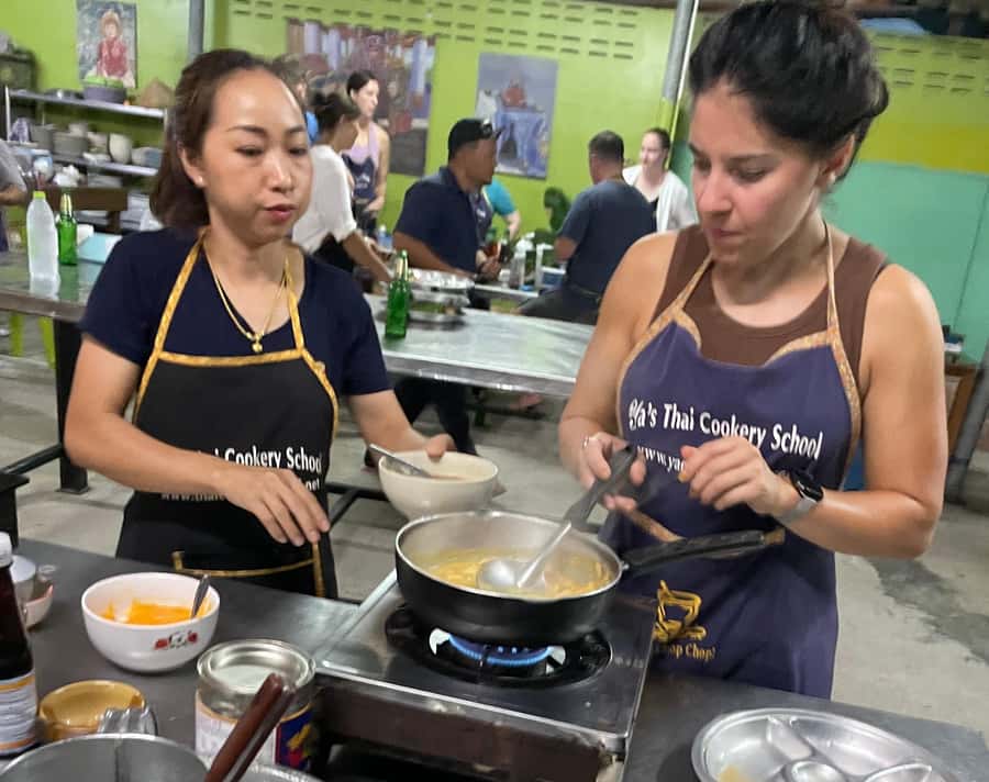 Krabi: Evening Thai Cooking Class at Ya's Cookery - Is the food choice completely individual?
