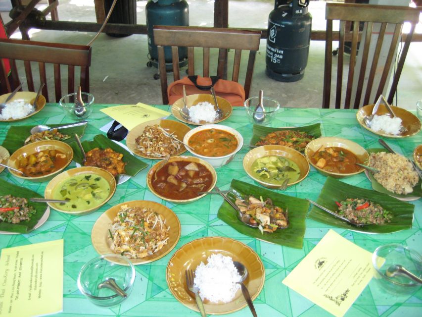 Krabi: Ya's Cookery Late Afternoon Thai Cooking Class - Eating what you cooked