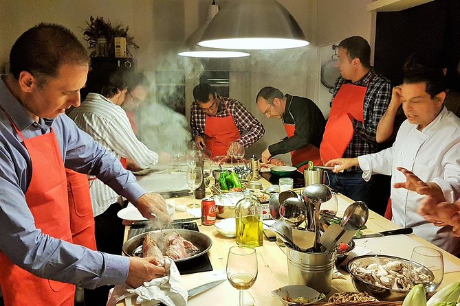 La Boqueria Market and Paella Cooking Class in Barcelona - Ten tapas with wine before the cooking begins