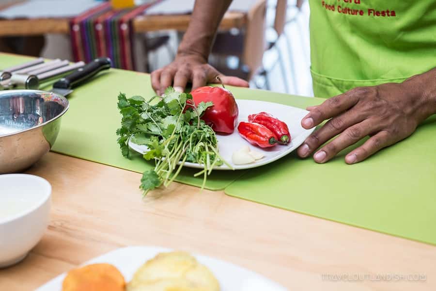 Lima : Cooking Class - A Peruvian Culinary exploration - Preparing Causa Limeña with potato, lemon, and yellow pepper